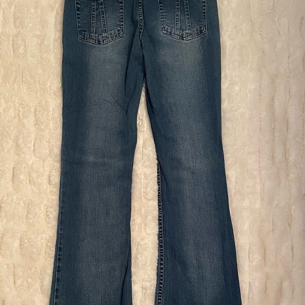 Bebe Y2K stretch jeans with cute pockets! Size 27 - Picture 5 of 8